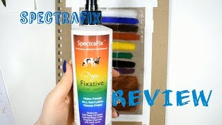 Pastel Fixative Spectrafix Spray Review [upl. by Ynnattirb]