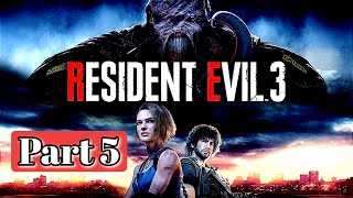 RESIDENT EVIL 3 Remake Gameplay Walkthrough Part 5 [upl. by Kcirreg]