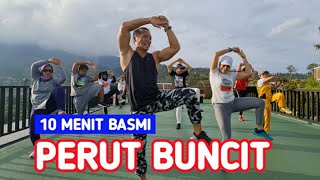 10 menit Mengecilkan perut buncit tanpa sit up [upl. by Asfah]