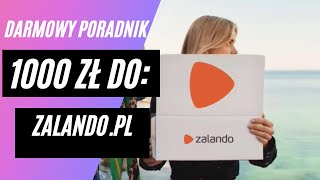 PORADNIK JAK ZDOBYĆ KOD NA 1000 ZŁ DARMOWYCH ZAKUPÓW DO ZALANDO  RABATOMANIAK [upl. by Rhine906]