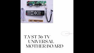 TVSTV56TVST59 led universal Board [upl. by Nyltak433]