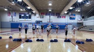 2024 Middle School Cheer  QUARTER CHEER HEY FANS [upl. by Hestia]