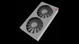 Blender 42  Stylized Graphics Card [upl. by Ennaisoj811]