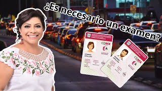 ¿Debería realizarse un examen para tramitar la licencia de conducir en la Ciudad de México [upl. by Pesek]