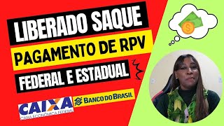 LIBERADO SAQUE DE RPV PAGAMENTO LIBERADO [upl. by Laurent]