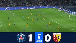 PSG vs Lens 10  2024 Ligue 1  Match Highlights [upl. by Nottage237]