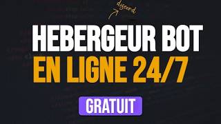 Hébergeur de Bot Discord 100 GRATUIT  🤖 [upl. by Yrrad]