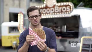 Stroop Bros Food Truck in Sydney serving Stroopwafel and Ice Cream [upl. by Solram]