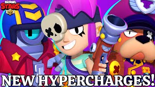 NEW HYPERCHARGES  Brawl Stars [upl. by Nyram]