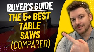 TOP 5 BEST TABLE SAWS  Table Saw Review 2023 [upl. by Acissej275]