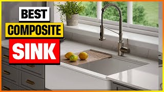 Best Composite Sink Reviews 2024  Top 6 Composite Sinks Picks [upl. by Nomelc]