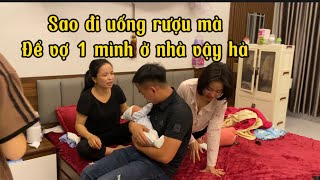 Cô Thơm Trách Cường Đi Uống Rượu Bỏ Vợ Ở Nhà [upl. by Raval614]