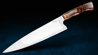 Making a Chef Knife Dads Journey to Journeyman Pt 1 [upl. by Kienan]