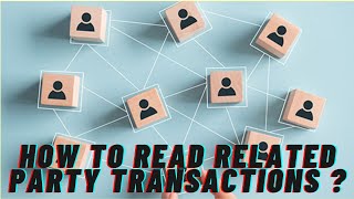 How to read Related Party Transactions [upl. by Lisabet]