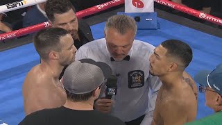 Josh Taylor vs Teofimo Lopez  BOXING Fight Highlights [upl. by Ide]