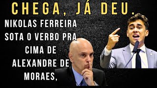 Nikolas Ferreira Confronta O Ministro Alexandre De Moraes [upl. by Hanleigh948]