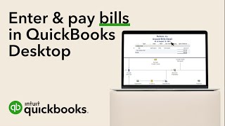 How to enter and pay bills in QuickBooks Desktop [upl. by Yllod]