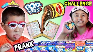 VEGEMITE POP TART Joke CHALLENGE w Lex amp Mike FV Family pt 2 [upl. by Truda]