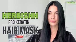 Herbishh Pro Keratin Hair Mask Review  A GameChanger for Dry Hair  Herbishh [upl. by Ranchod338]