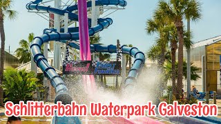 Schlitterbahn Waterpark Galveston  Water Park Texas [upl. by Neelat]