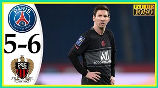 PSG vs Nice 56 Extended Highlights amp All Goals 2022 HD [upl. by Uni353]