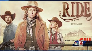 Nancy Travis Beau Mirchoff dish on new episode of Ride debuting Monday night [upl. by Ttirrem241]