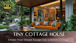 MODERN SMALL HOUSE Transform Your Tiny Cottage House Create a Cozy Retreat for Ultimate Relaxation [upl. by Eileme]