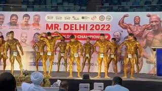 Mr Delhi 2022  Bodybuilding Competition  Talkatora Stadium Delhi  9 April [upl. by Nemrak]