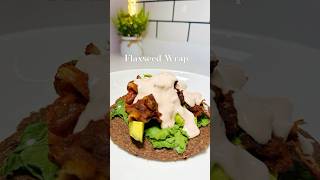 How to make flax seed high proteinous wrap flaxseedbenefites recipe howto [upl. by Shandie]