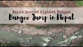 Bungee Jump in Nepal with The Last Resort [upl. by Lagasse]