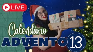 Live CALENDÁRIO ADVENTO DIA 13 STUDIODIOARAUJO [upl. by Teena483]