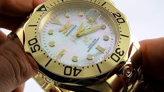 INVICTA GRAND DIVER WATCH MOP 1000FT [upl. by Lalaj]