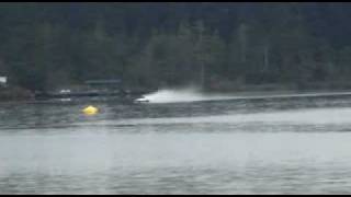 World record fastest electric boat 98806mph [upl. by Merrel]