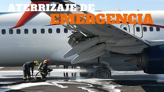 Aterrizaje de emergencia Boeing 737800 [upl. by Eki]