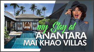 Anantara Mai Khao Phuket Villas  HOTEL REVIEW [upl. by Aivat]