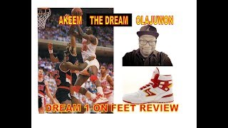 AKEEM THE DREAM OLAJUWON DREAM 1 ON FEET REVIEW [upl. by Cupo682]