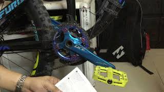 Java Furia rear shock replacement DNMAOY36RC [upl. by Loresz]