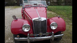 MG TF 1500 Roadster  1955  Benzinfr [upl. by Ashbaugh]