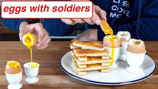 The BEST Breakfast You NEVER MAKEEggs With Soldiers [upl. by Sallad271]