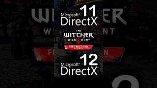 DirectX 11 vs DirectX 12 The Witcher 3 [upl. by Evetta]