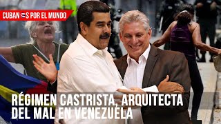 Régimen cubano estaría detrás de toda la represión y el fraude electoral en Venezuela [upl. by Eelta815]