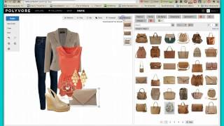 Polyvore Wardrobe Tutorial [upl. by Maharba]