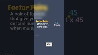 The Ultimate Guide to Finding Factors of a Number [upl. by Ednalrym]