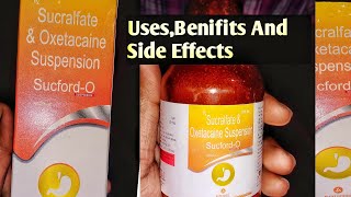 Sucralfate And Oxetacaine Suspension UsesBenifits And Side Effects [upl. by Ayekan779]