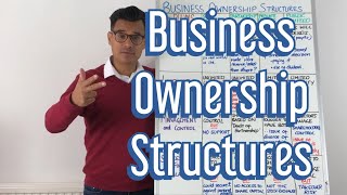 Business Ownership Structures  GCSE Business amp A Level Business [upl. by Soisatsana187]