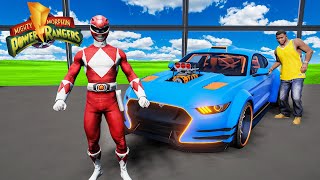 Stealing Cars from Power Rangers in GTA 5 [upl. by Brenda]