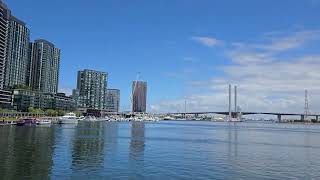 Melbourne Docklands Brunch Cruise to Williams Town [upl. by Ahsikal]