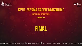 CDECadeteBM Masculino  Barça Cadet  Helvetia Anaitasuna [upl. by Frager]