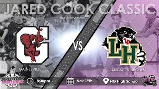 2016 Jared Cook Classic Langston Hughes HS vs Gainesville HS [upl. by Rois]