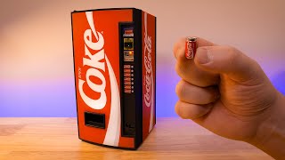 FUNCTIONAL 16 Scale Soda Machine Mini Fridge [upl. by Homerus]